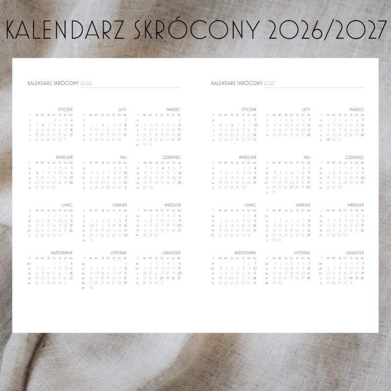 Kalendarz 2026