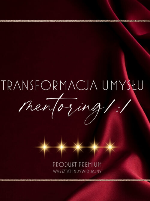 TRANSFORMACJA UMYSŁU: MENTORING 1:1