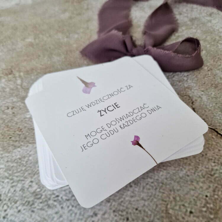 Karty Wdzięczności - Luksusowa Talia