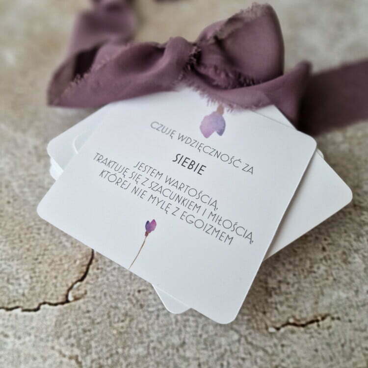 Karty Wdzięczności - Luksusowa Talia