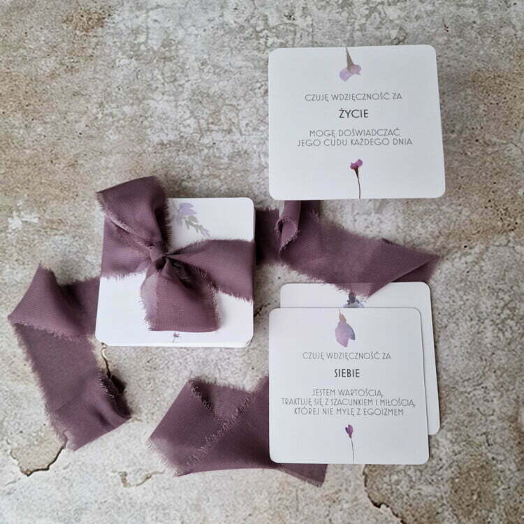 Karty Wdzięczności - Luksusowa Talia