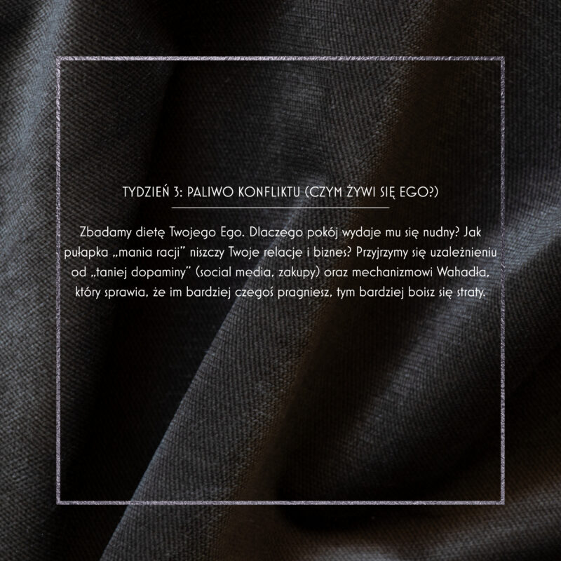 KOD UMYSŁU Moduł 02: Szpiegujemy Ego