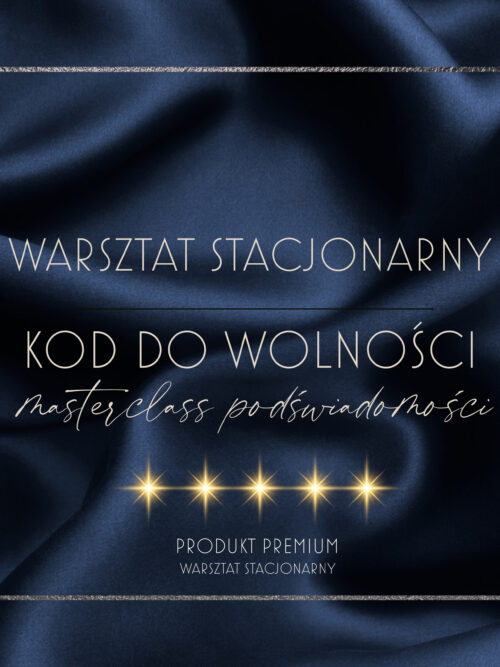 Warsztaty stacjonarne KOD DO WOLNOŚCI: Escape Room Twojego Umysłu