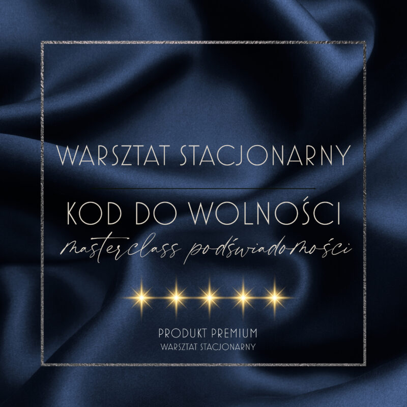 Warsztaty stacjonarne KOD DO WOLNOŚCI: Escape Room Twojego Umysłu