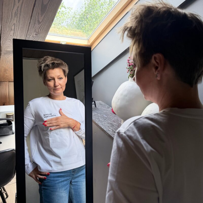 Koszulka 3 T-shirt - jestem wartością.