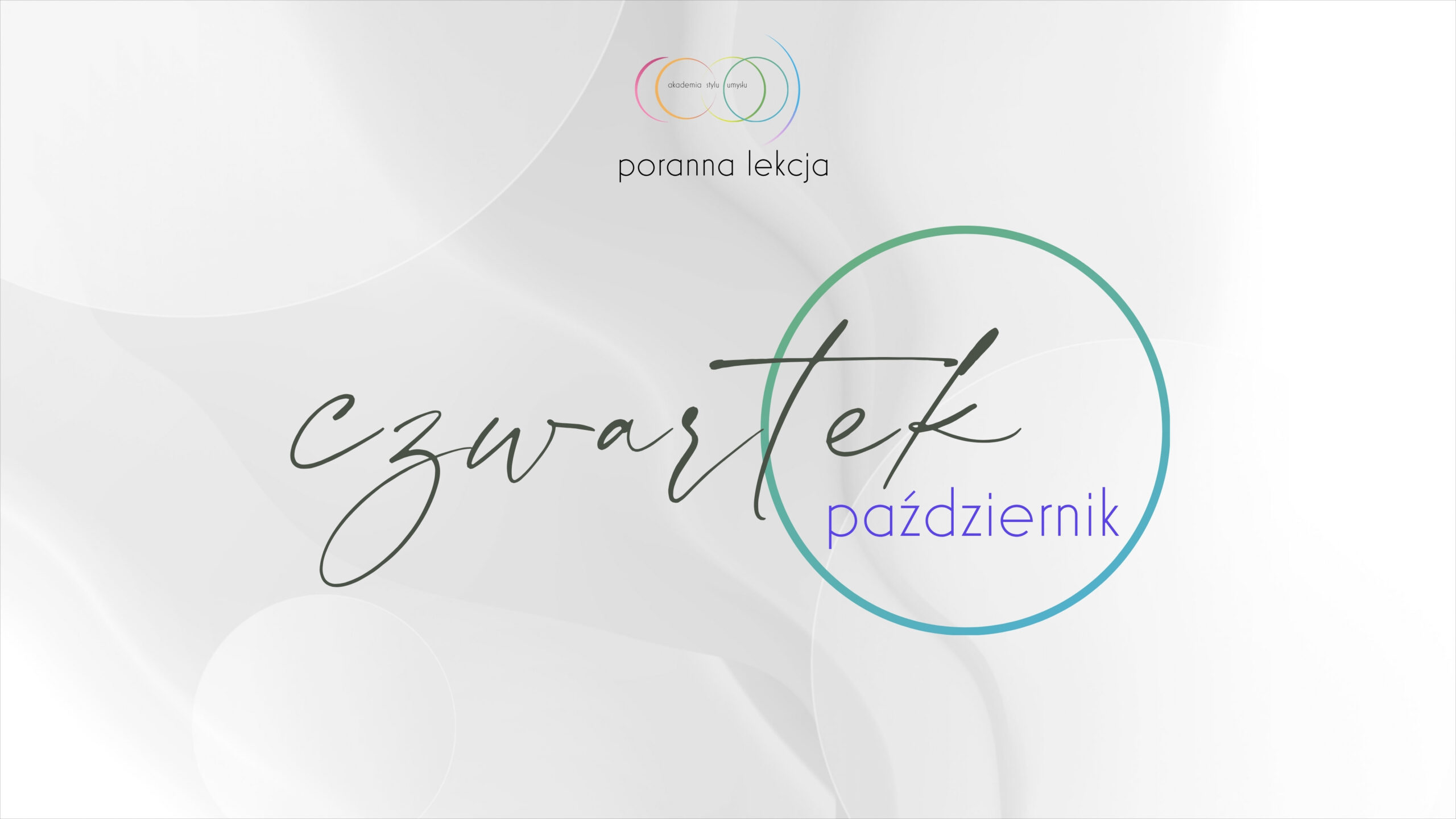 Poranna lekcja 22/10/2026 CZWARTEK 6 czwartek scaled