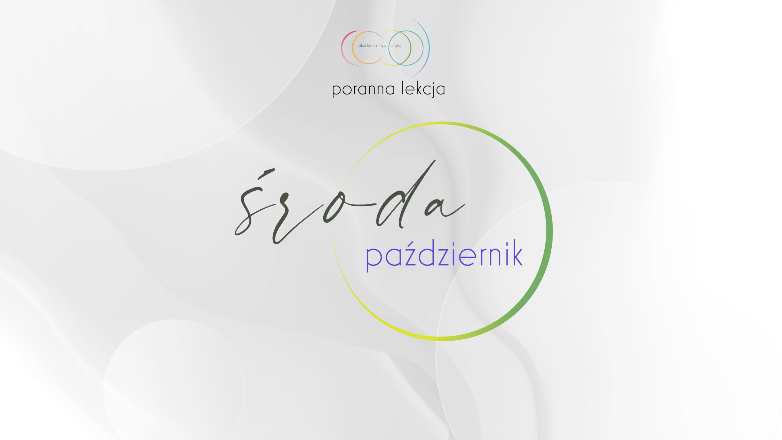 Poranna lekcja 21/10/2026 ŚRODA 7 sroda scaled